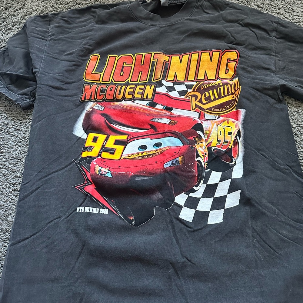 Vintage Rewind off black tshirt